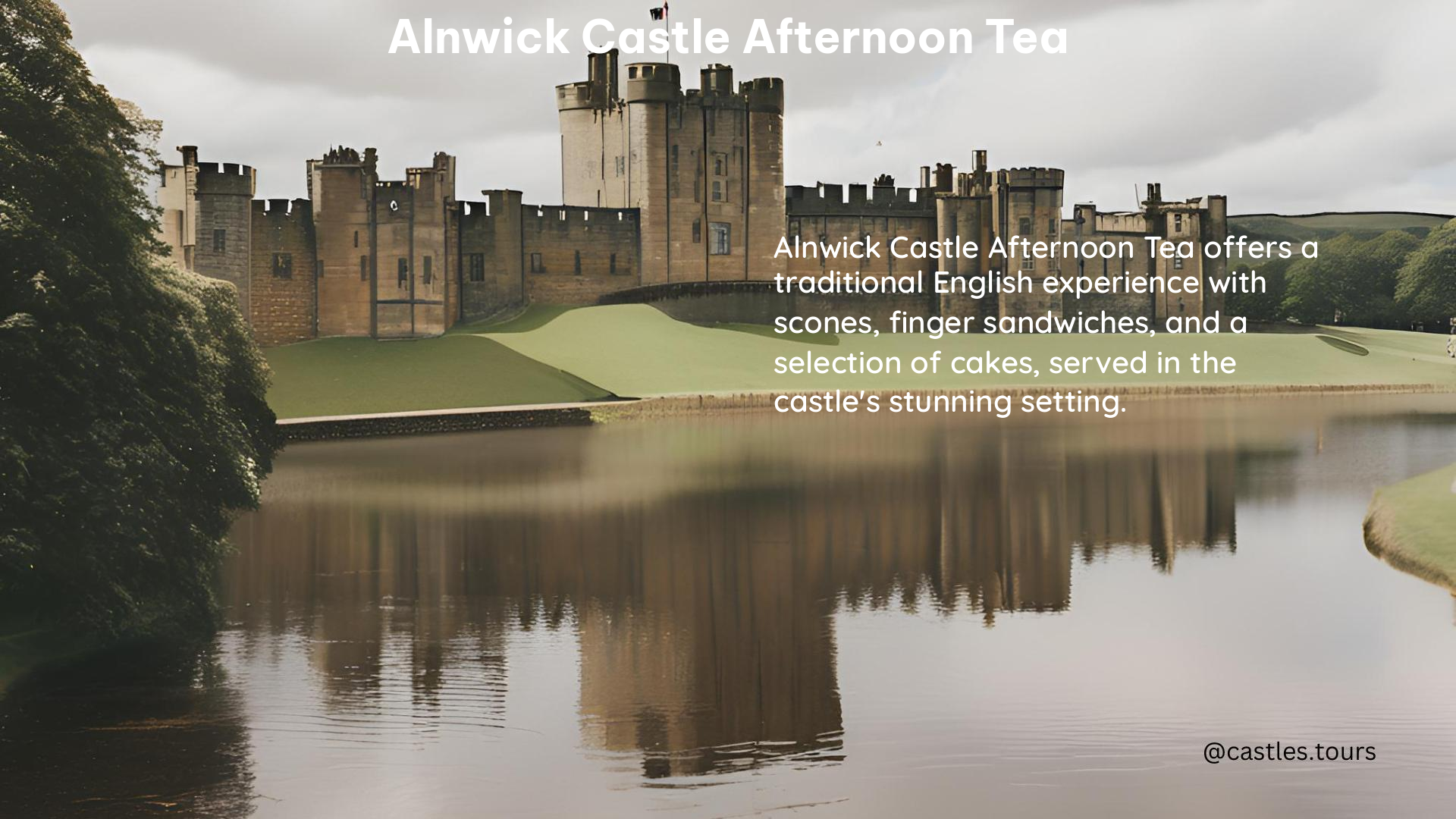 Alnwick Castle Afternoon Tea