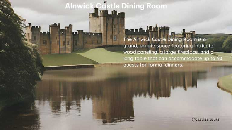 Alnwick Castle Dining Room