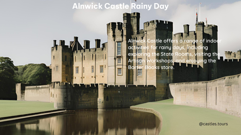 Alnwick Castle Rainy Day