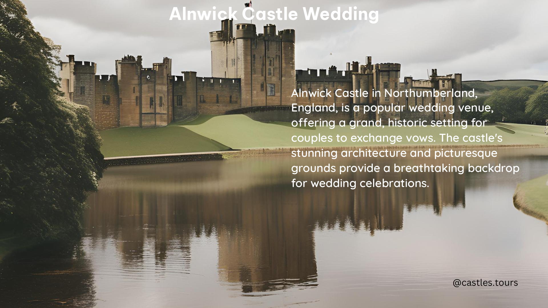 Alnwick Castle Wedding