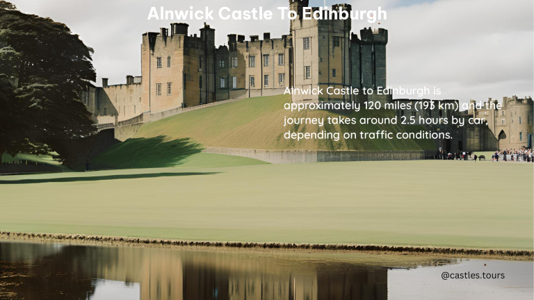 Alnwick Castle to Edinburgh 1