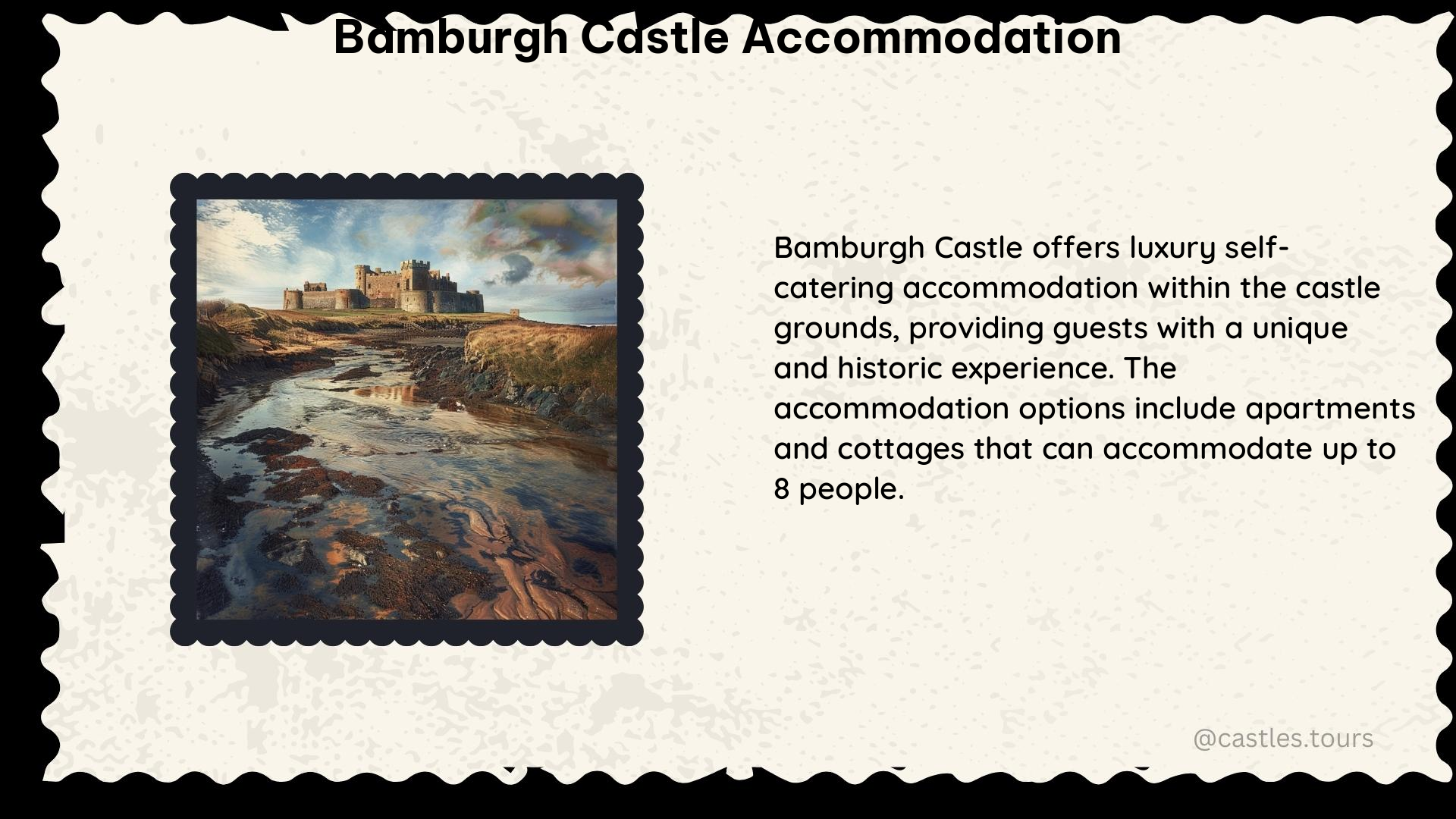 bamburgh castle accommodation