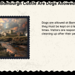 bamburgh castle are dogs allowed