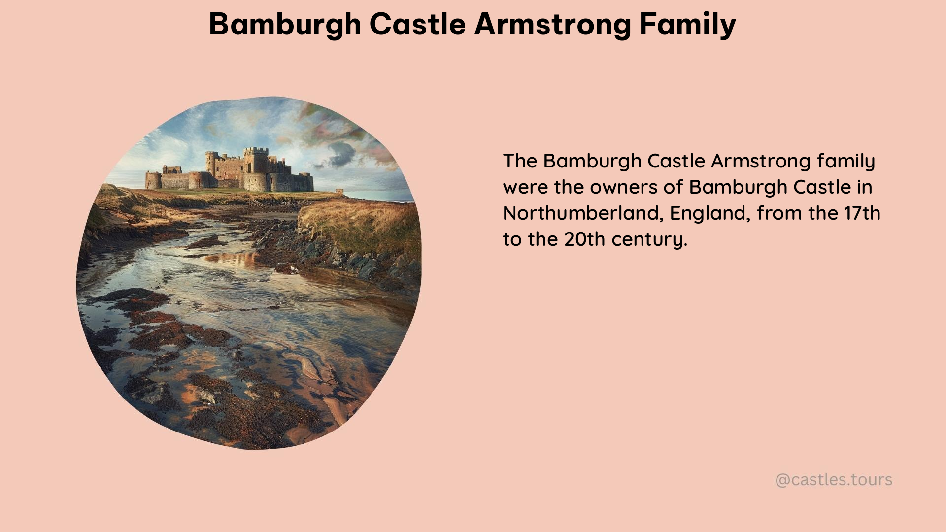 bamburgh castle armstrong family