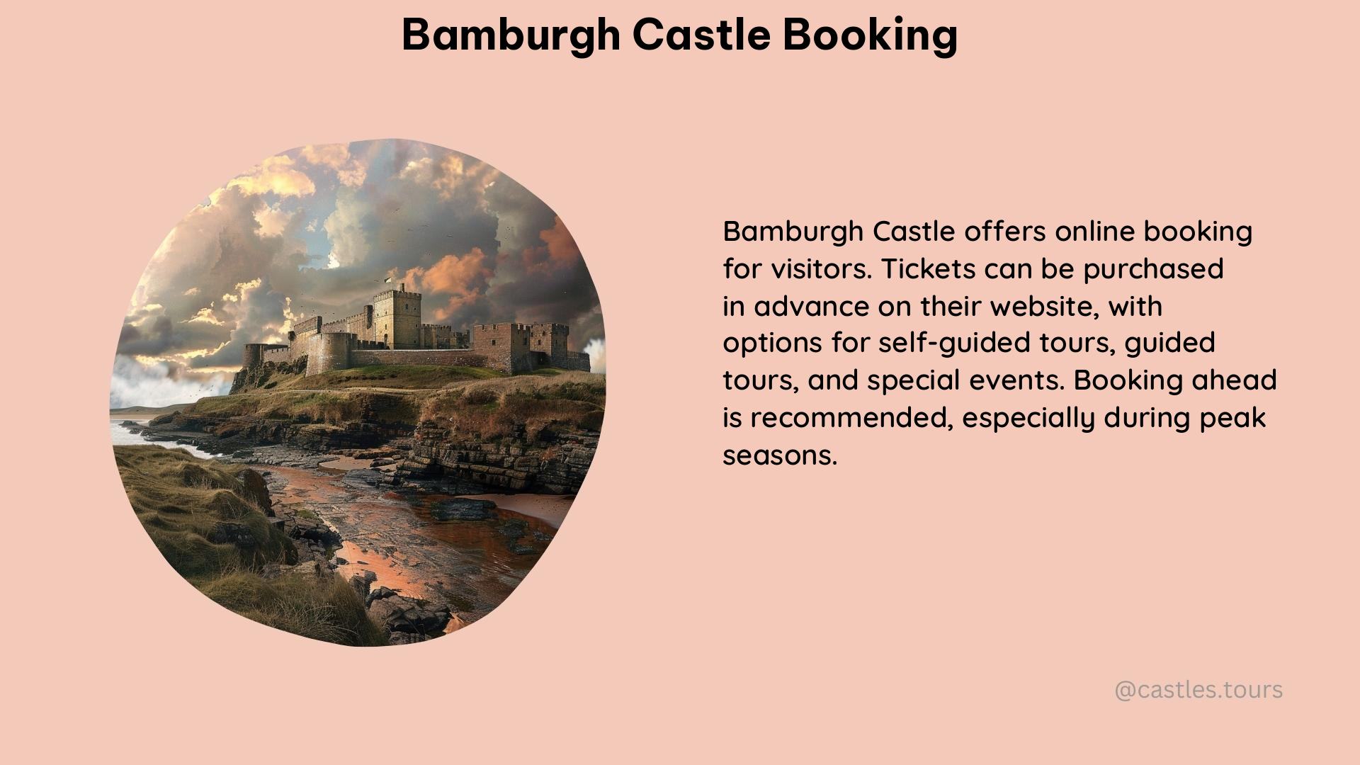 bamburgh castle booking