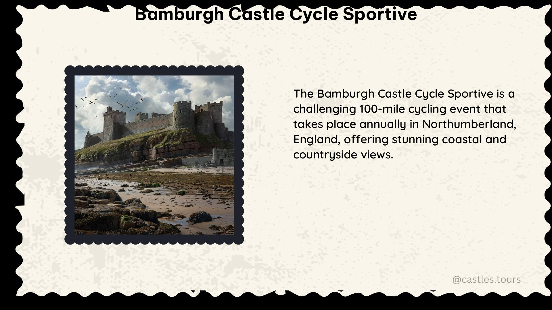 bamburgh castle cycle sportive