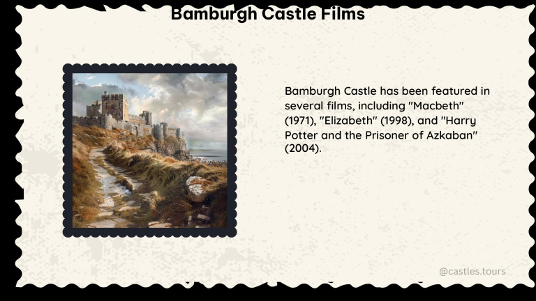 bamburgh castle films