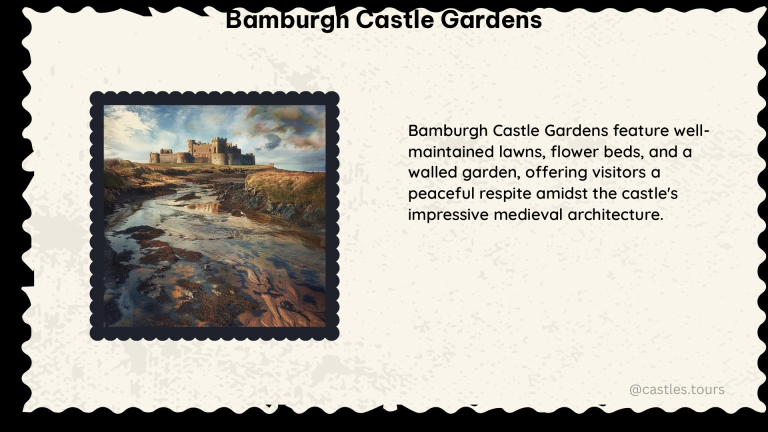 bamburgh castle gardens