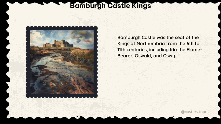 bamburgh castle kings