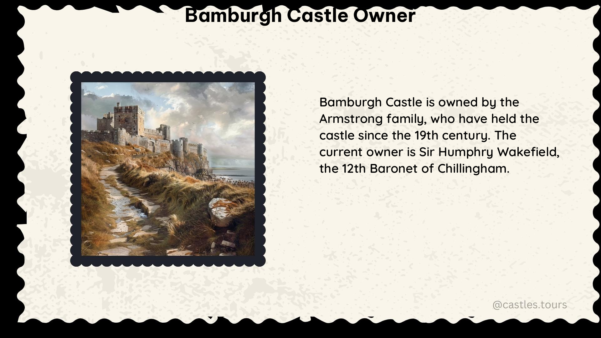 bamburgh castle owner