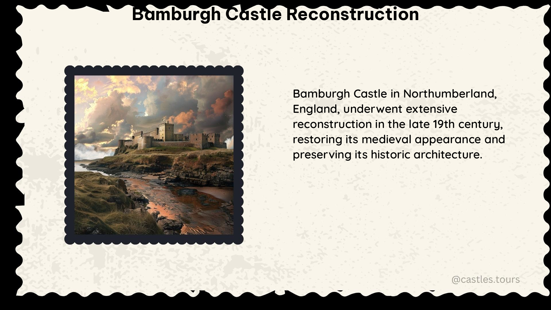 bamburgh castle reconstruction