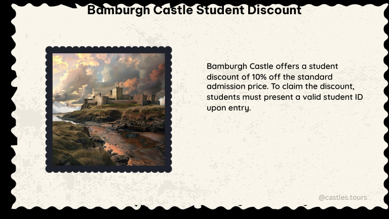 bamburgh castle student discount