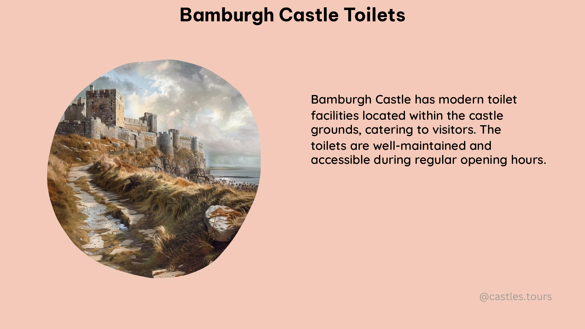 bamburgh castle toilets