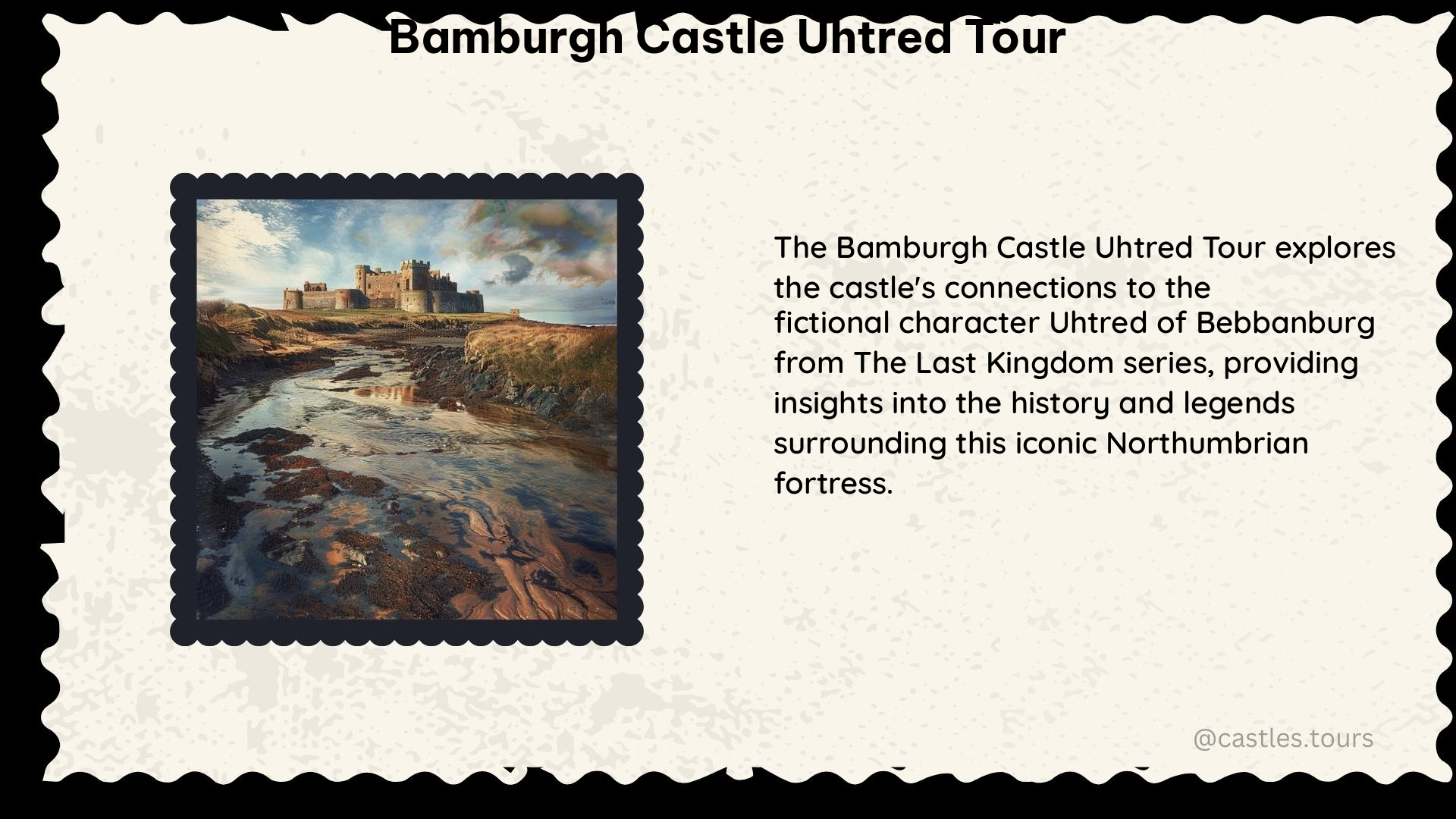 bamburgh castle uhtred tour