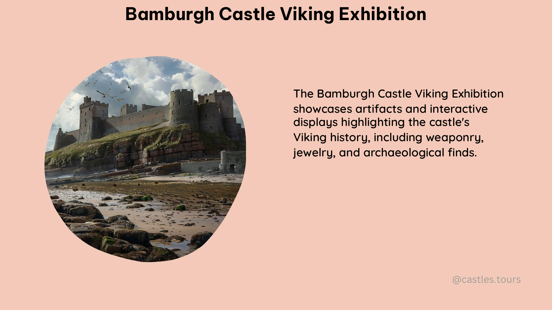 bamburgh castle viking exhibition