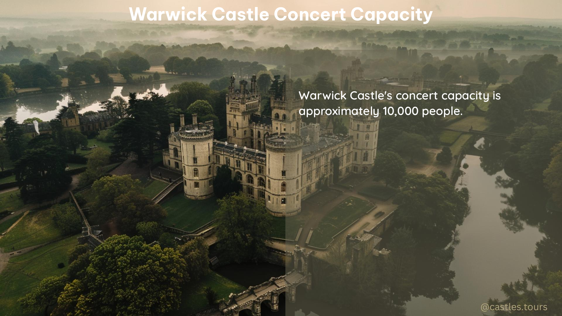 warwick castle concert capacity