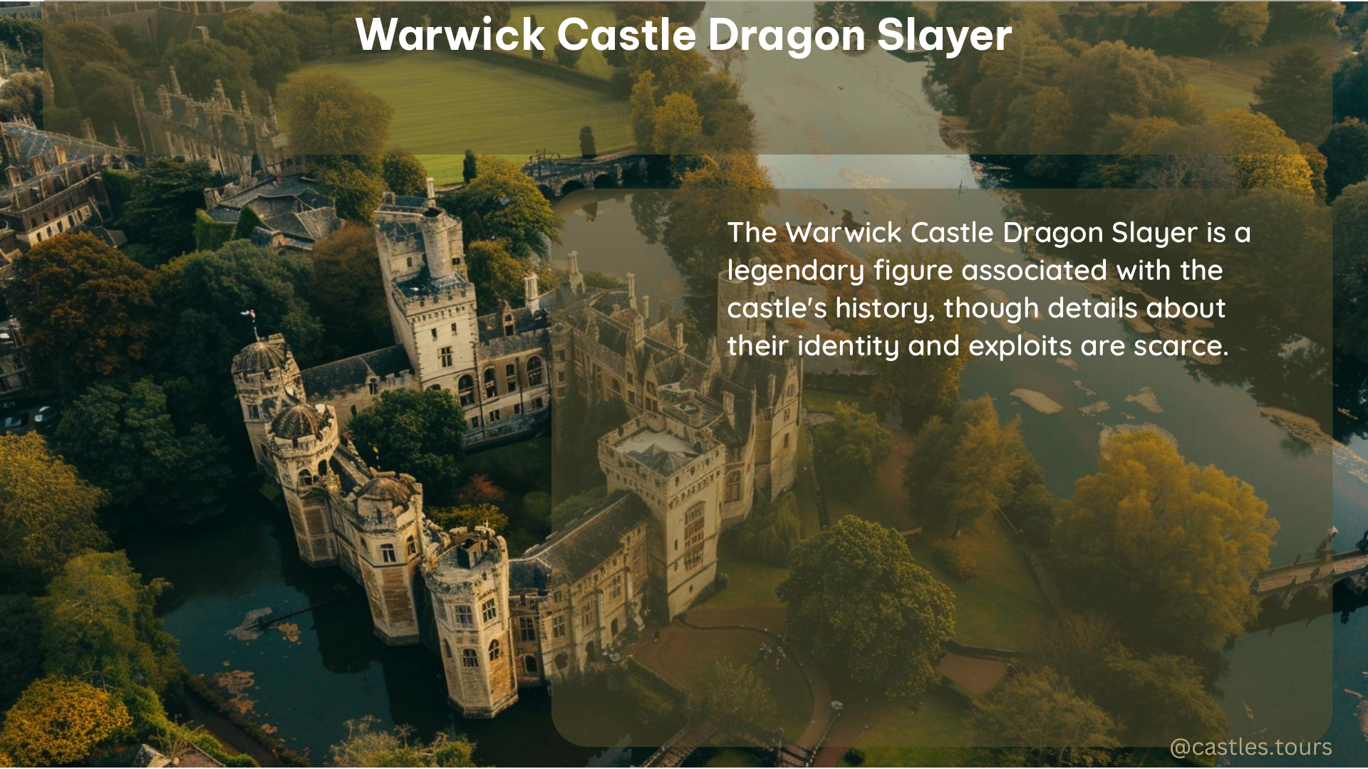 warwick castle dragon slayer