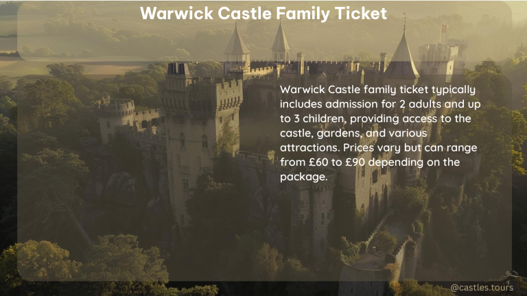 warwick castle family ticket