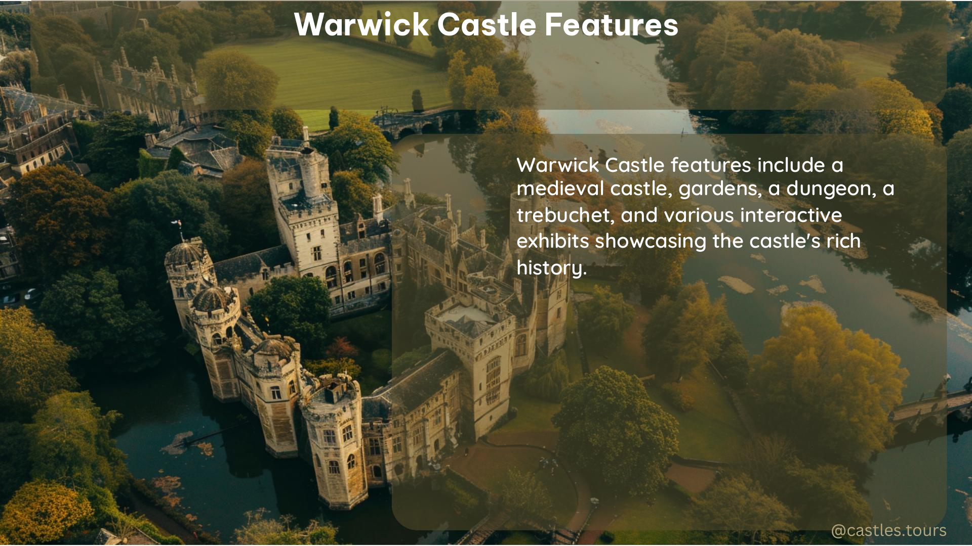 warwick castle features