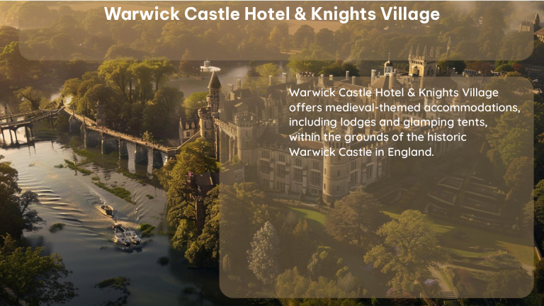 warwick castle hotel knights village