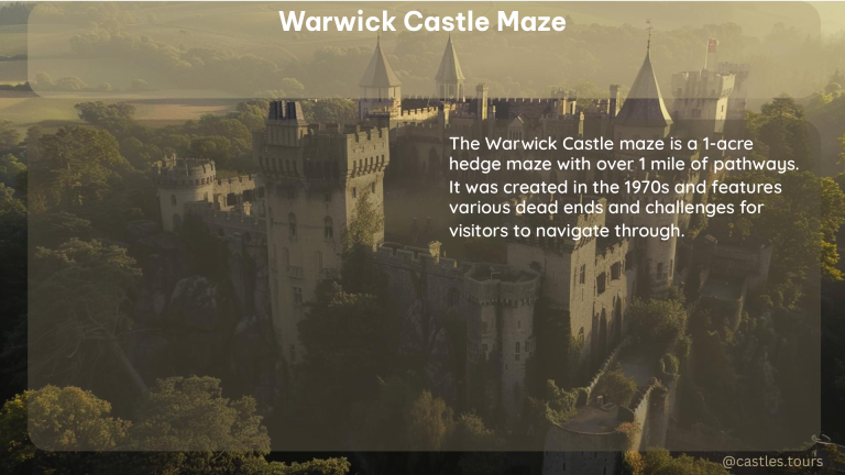 warwick castle maze