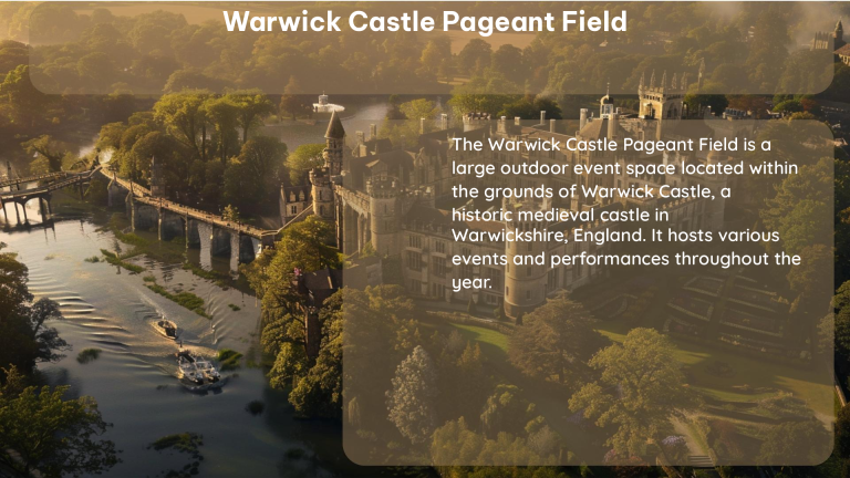 warwick castle pageant field