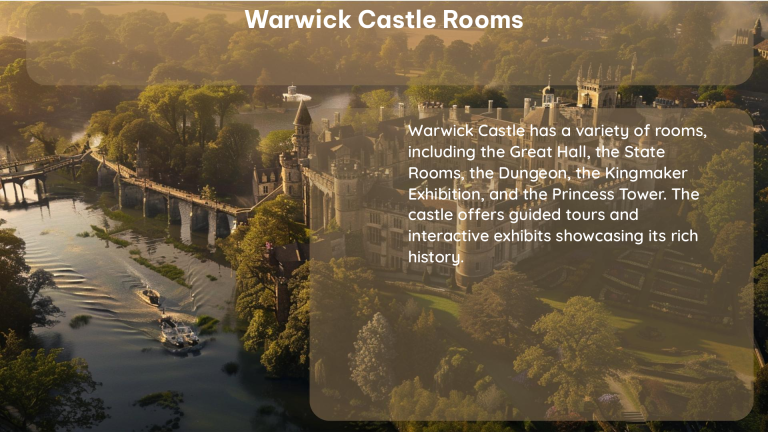 warwick castle rooms