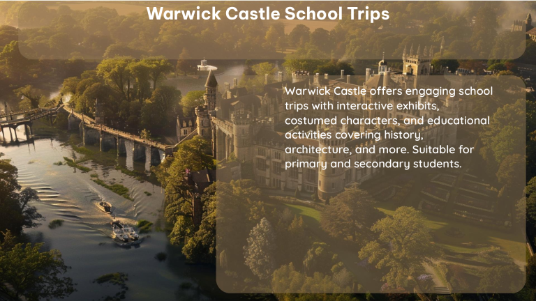 warwick castle school trips