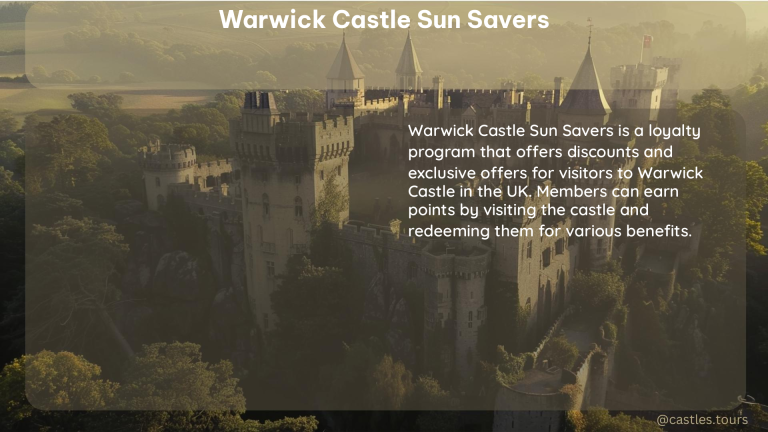 warwick castle sun savers