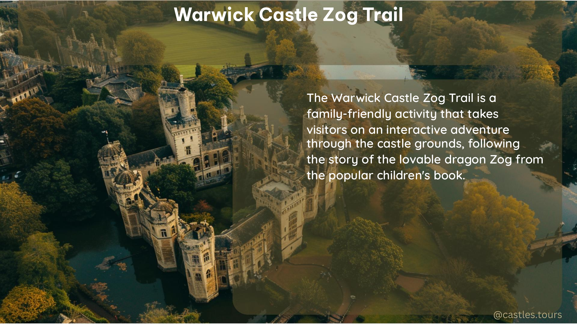 warwick castle zog trail