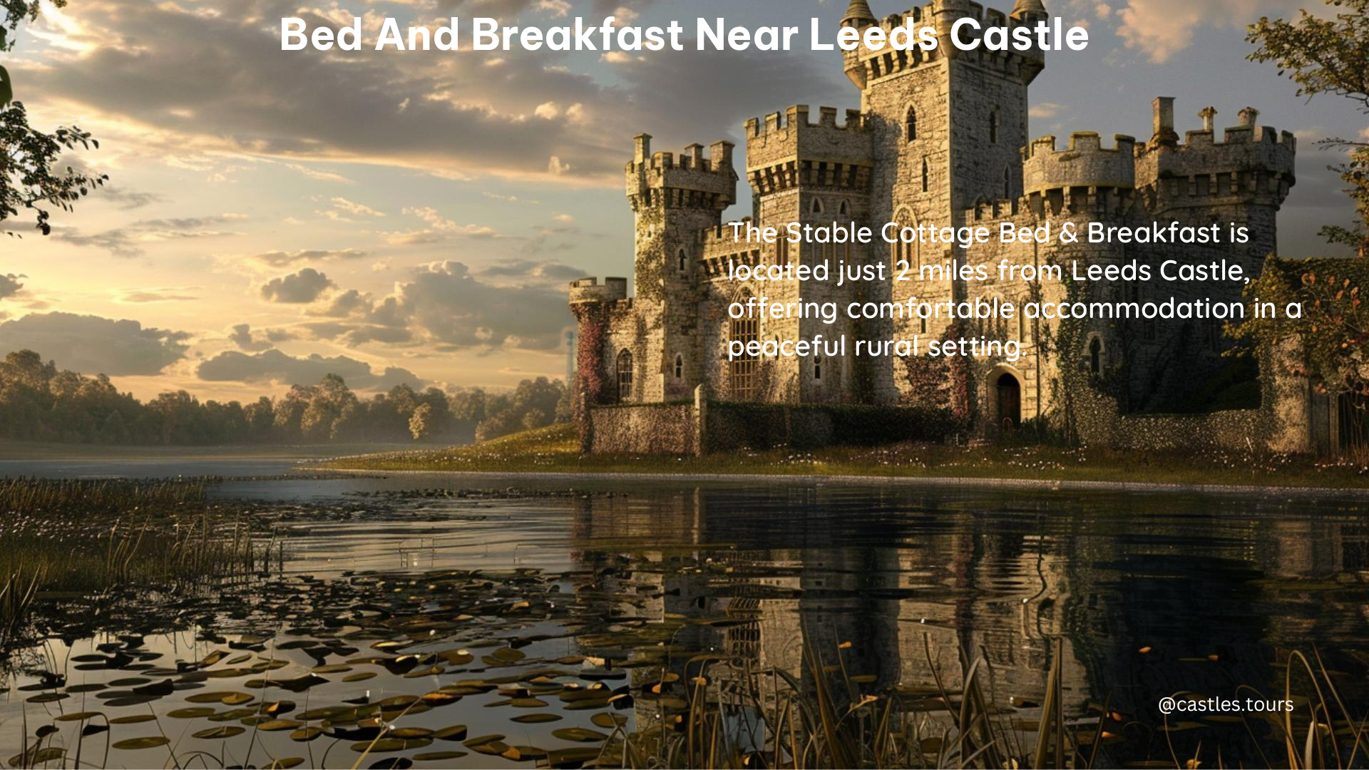 bed and breakfast near leeds castle