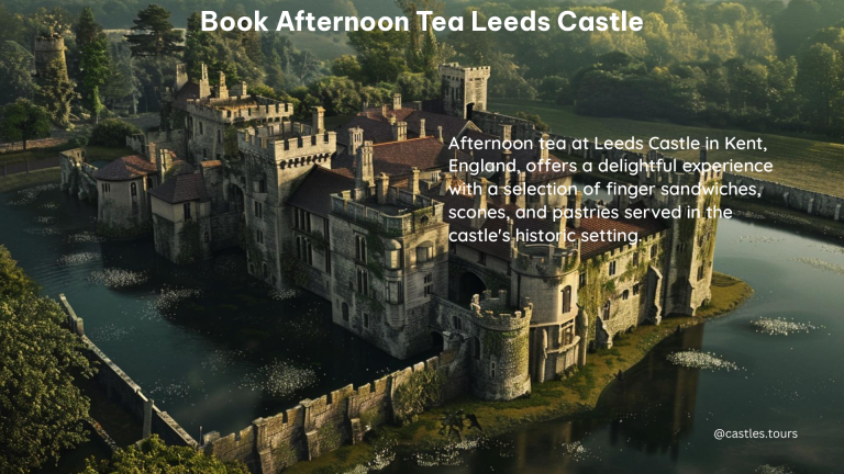 book afternoon tea leeds castle