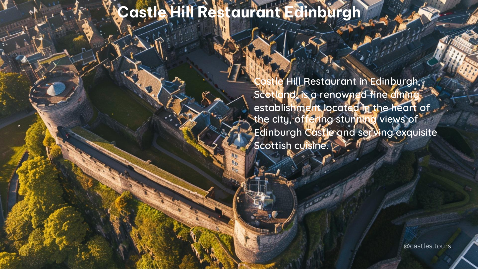 castle hill restaurant edinburgh