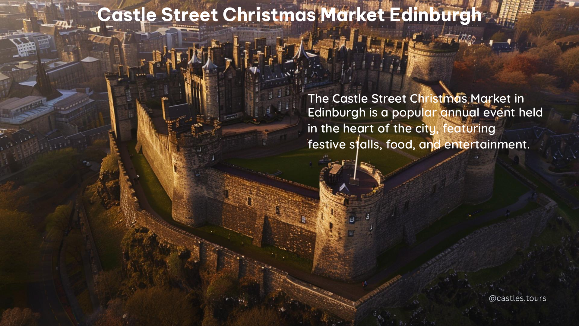 castle street christmas market edinburgh