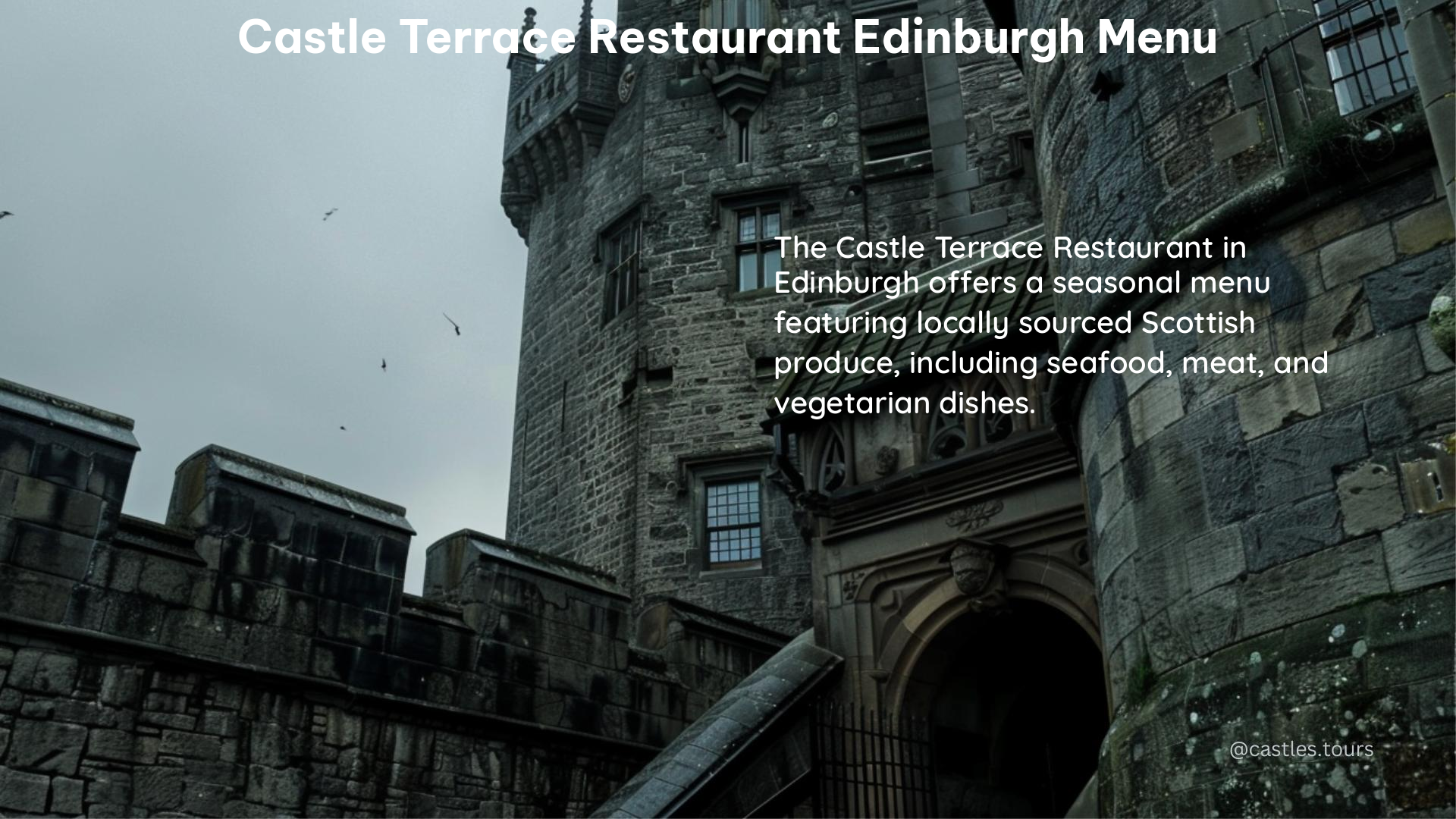 castle terrace restaurant edinburgh menu