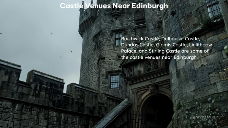 castle venues near edinburgh