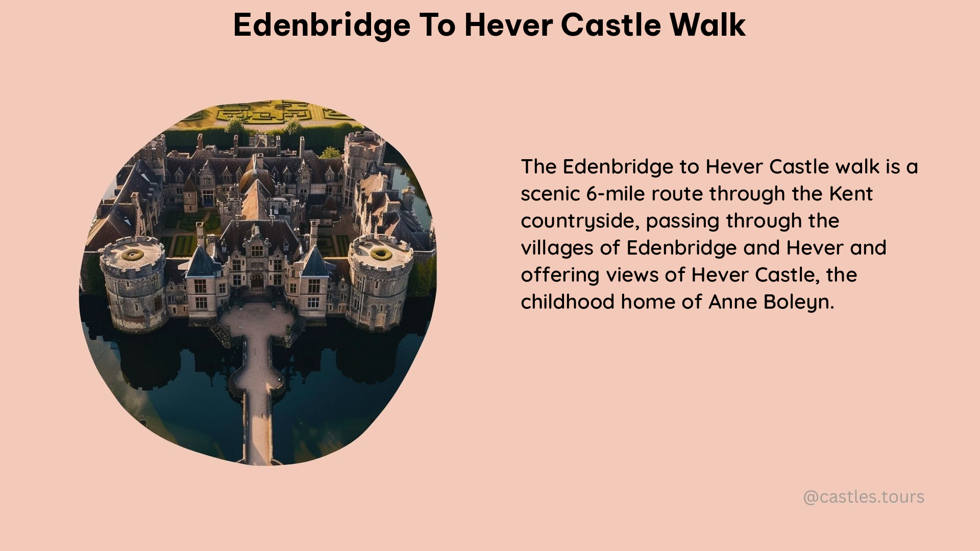 edenbridge to hever castle walk