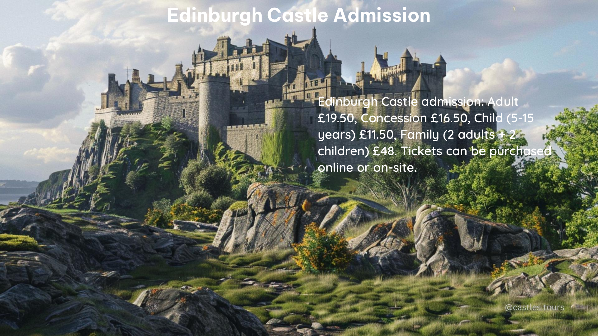 edinburgh castle admission