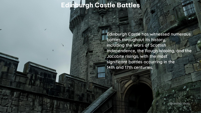 edinburgh castle battles