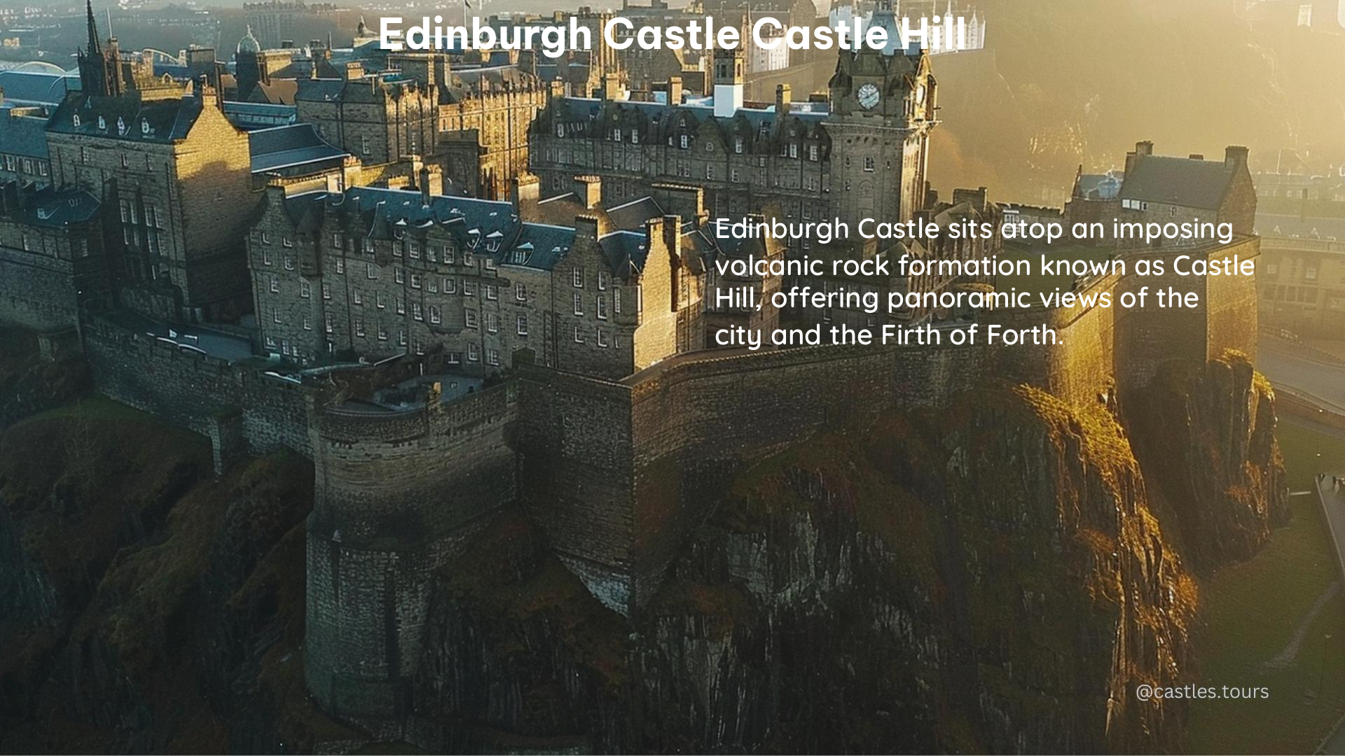 edinburgh castle castle hill