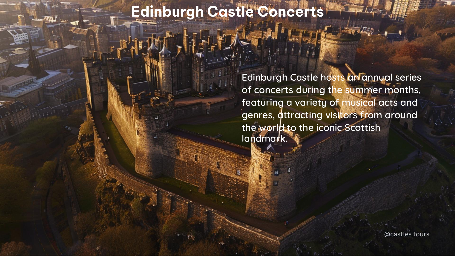 edinburgh castle concerts