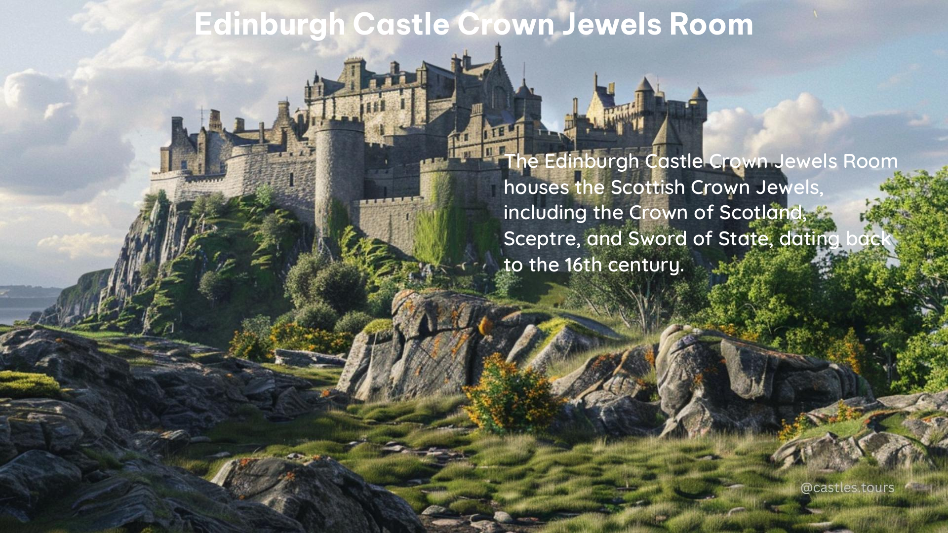 edinburgh castle crown jewels room