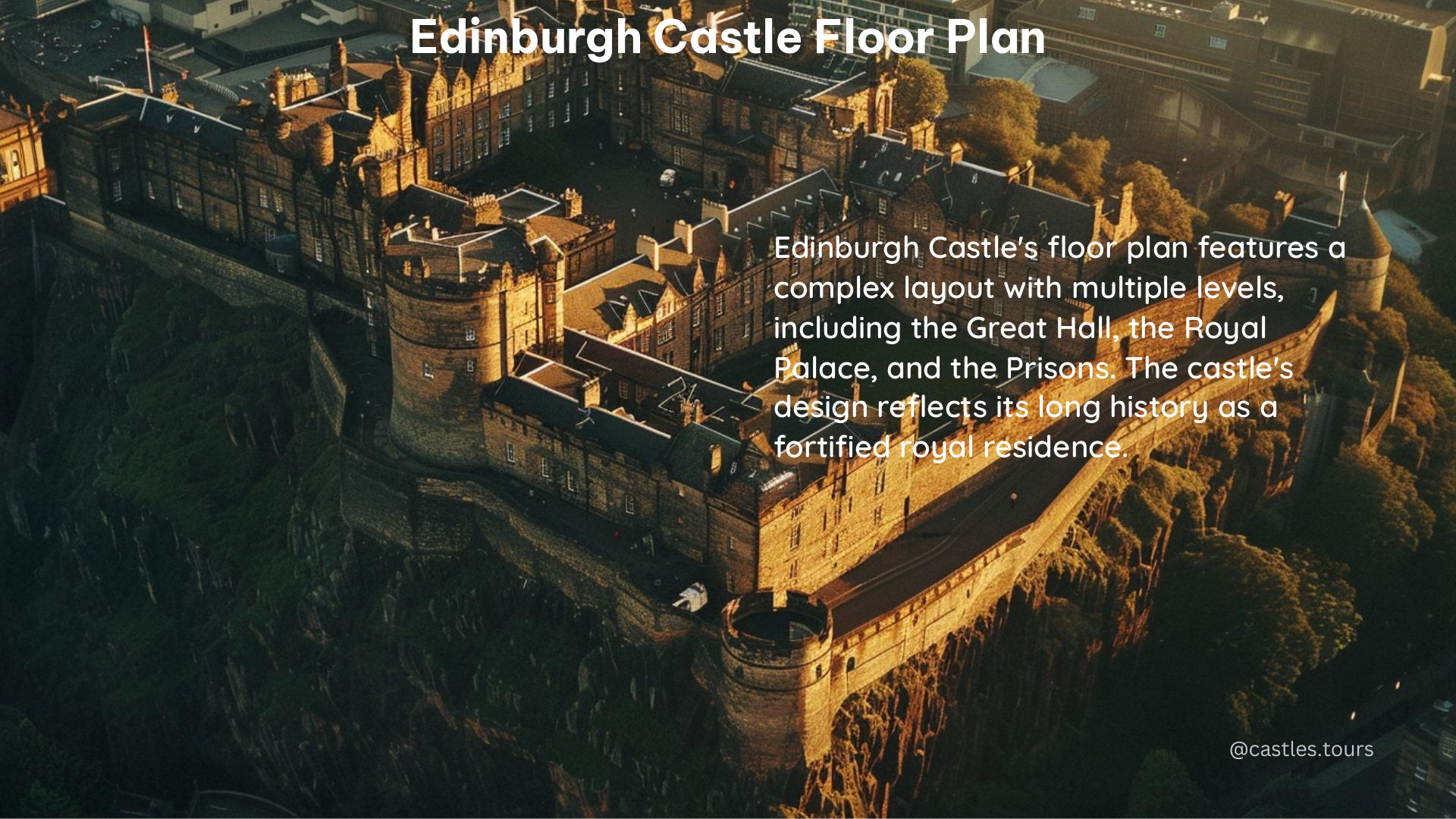 edinburgh castle floor plan