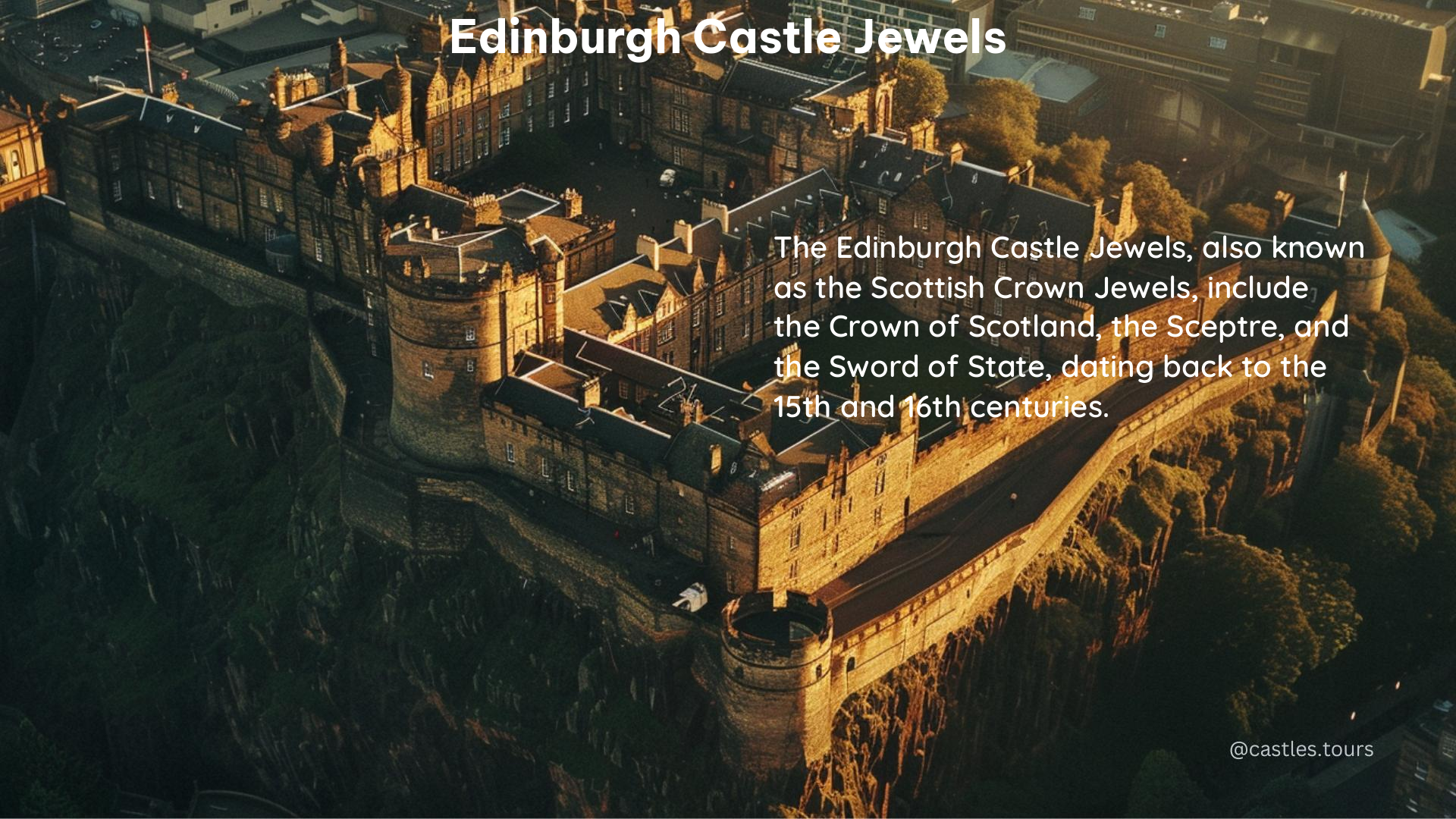 edinburgh castle jewels