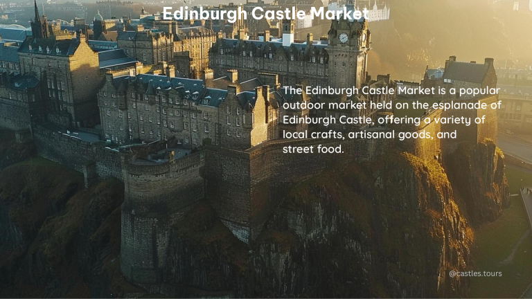 edinburgh castle market