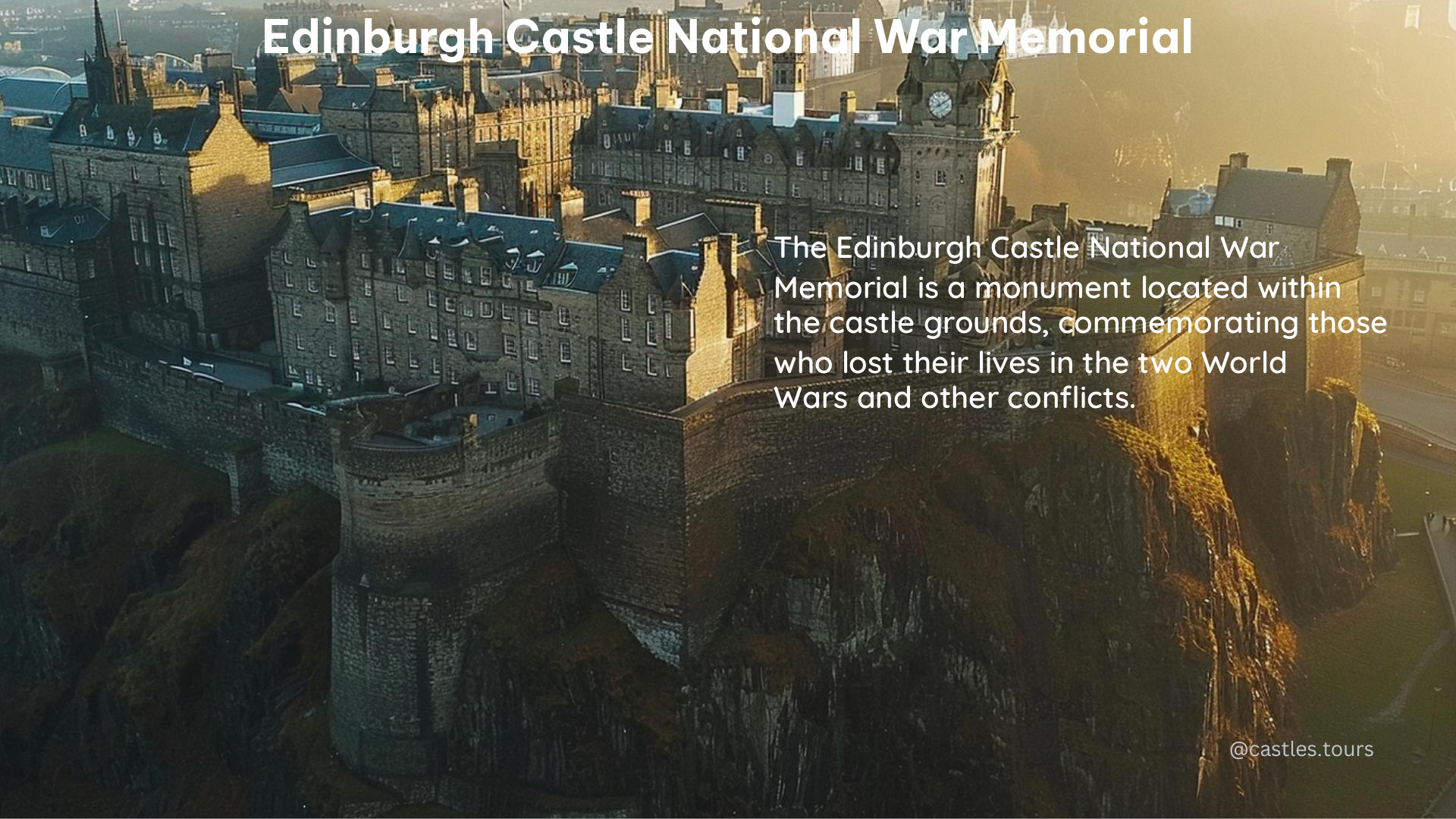 edinburgh castle national war memorial