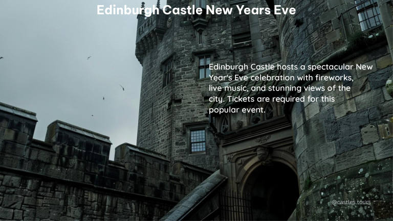 edinburgh castle new years eve