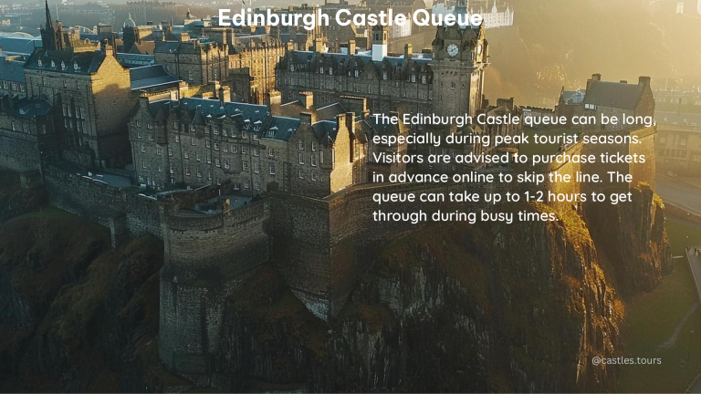 edinburgh castle queue