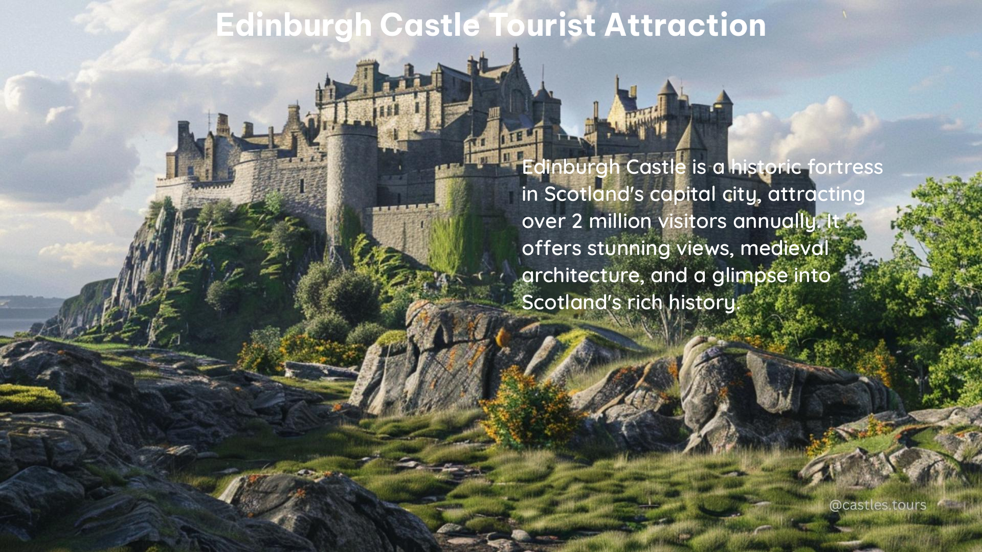 edinburgh castle tourist attraction