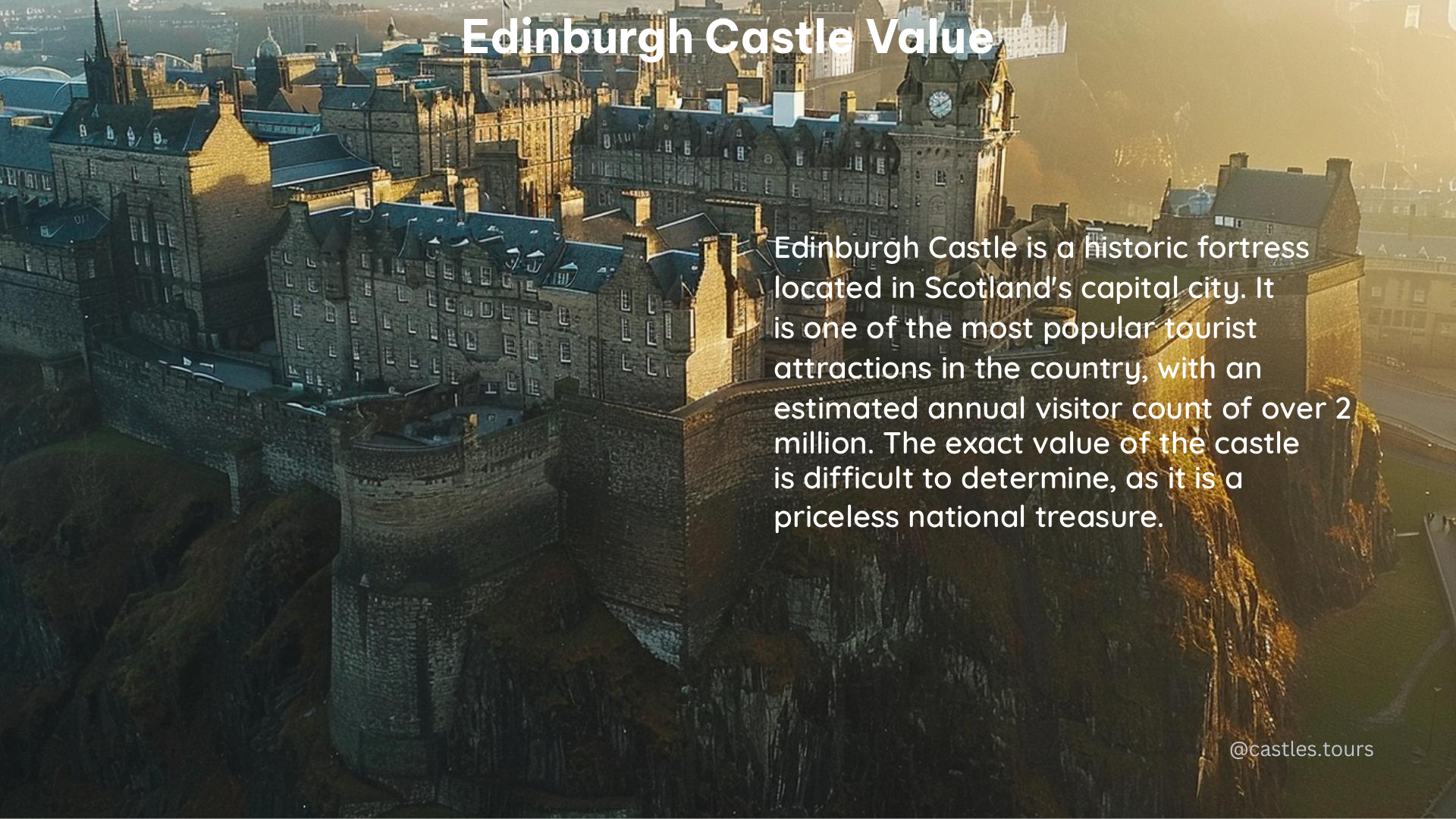 edinburgh castle value